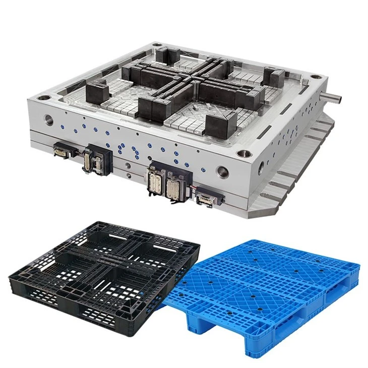 HDPE/PP 3 Skids Plastic Pallet Mould