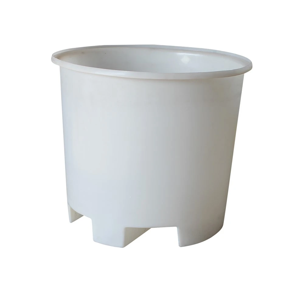 Chemtainer Bulk Fork-Lift Round Plastic Containers